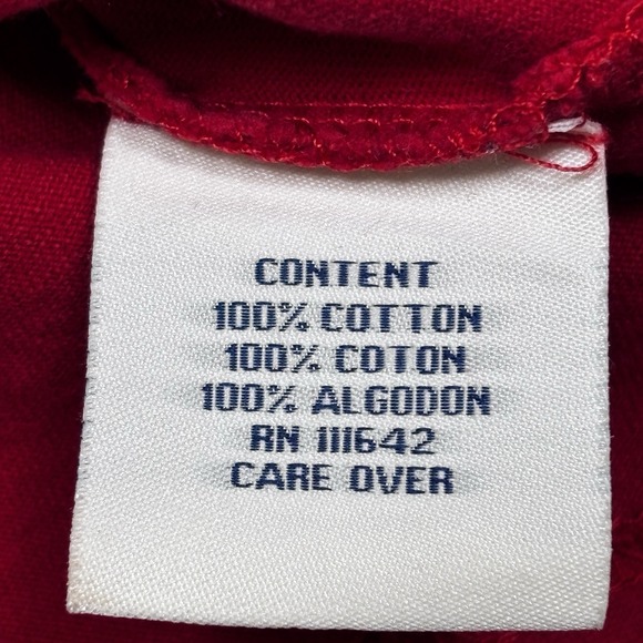 COOGI Embroidered Red Black Velour Short Sleeve Shirt Mens Size 2XL Vintage - Picture 14 of 15